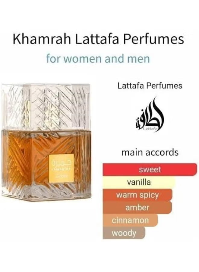 خمرة عطر للجنسين او دي بارفان من لطافة 100 مل