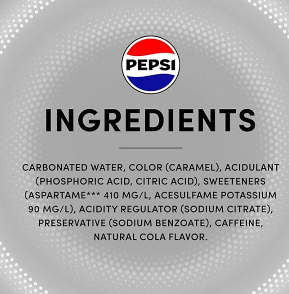 بيبسي دايت، مشروب غازي غازي، علب، 330 مل، عبوة من 6 قطع