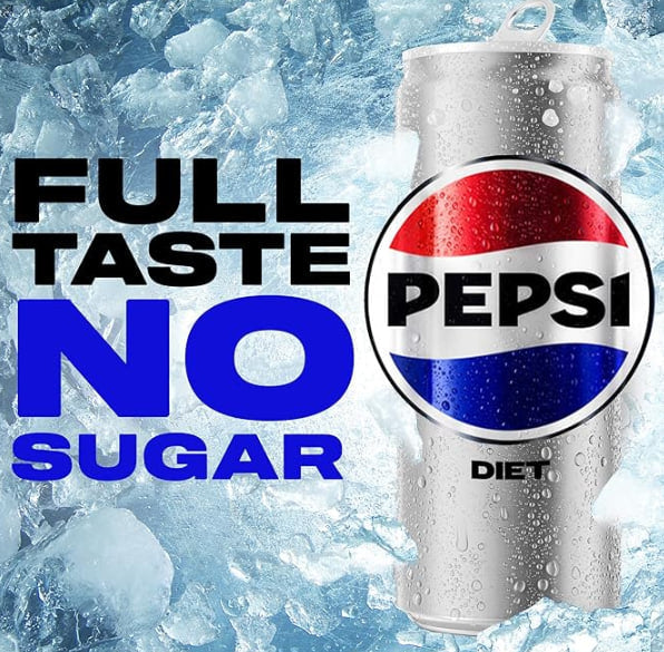 بيبسي دايت، مشروب غازي غازي، علب، 330 مل، عبوة من 6 قطع